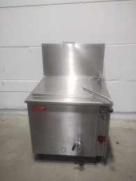 Gas-fired s/s cooking kettle Delrue 200L